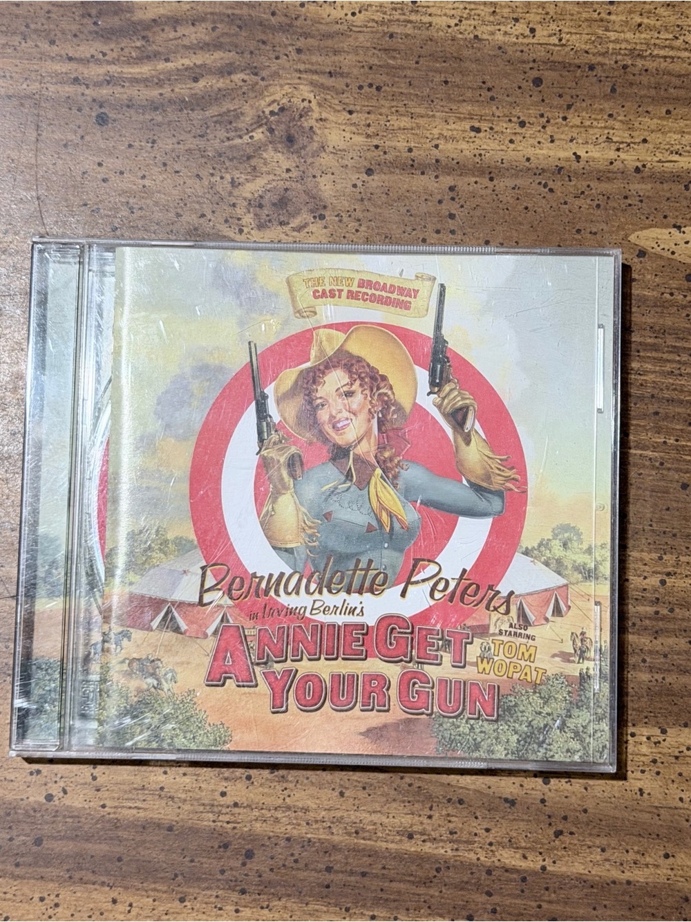 Annie Get Your Gun Cast Recording - Bernadette Peters (Red, Cream)
